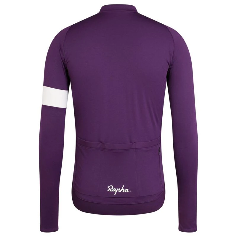 Rapha Mens Core Jersey Dark Purple Sportpursuit