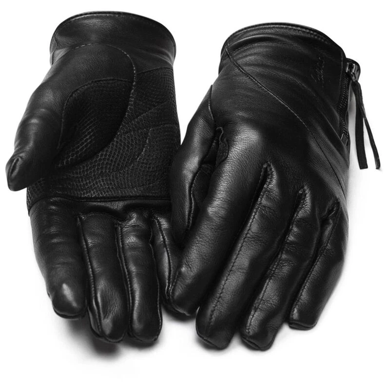 Rapha Leather Town Gloves Black Sportpursuit