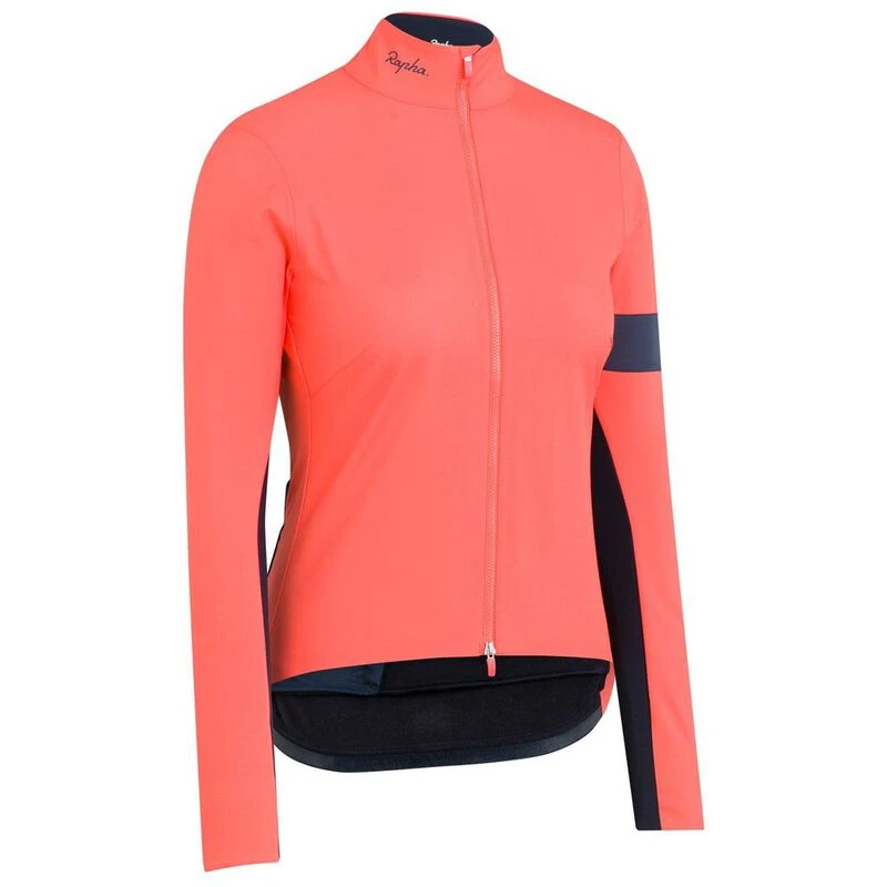 Rapha Womens Souplesse Training Jacket (Hot Coral) | Sportpursuit.com