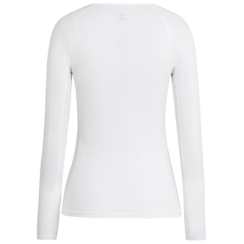 Rapha Womens Souplesse Long Sleeve Base Layer White Sportpursuit C