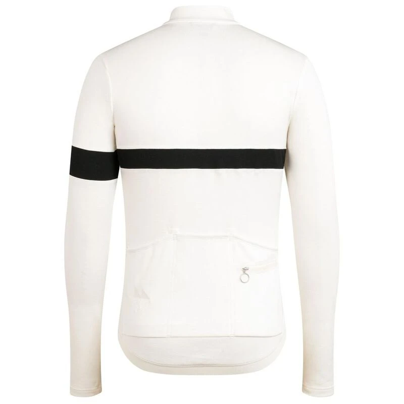 Rapha Mens Classic Climbs Long Sleeve Jersey (White/Black) | Sportpurs