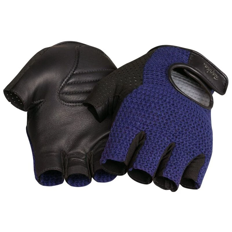 Rapha Mens Classic Crochet Gloves Navy Sportpursuit