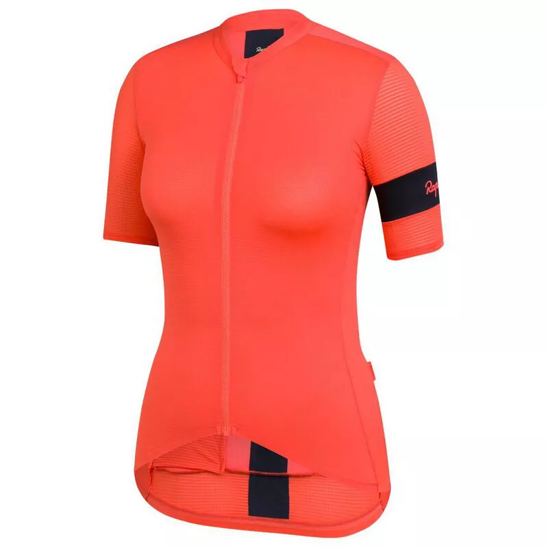 Rapha Womens Souplesse Flyweight Jersey Coral Sportpursuit