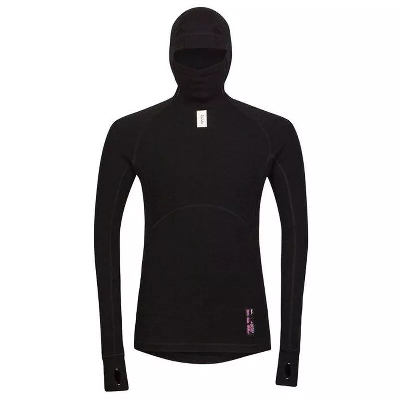 Rapha Mens Deep Winter Long Sleeve Base Layer (Black) | Sportpursuit.c