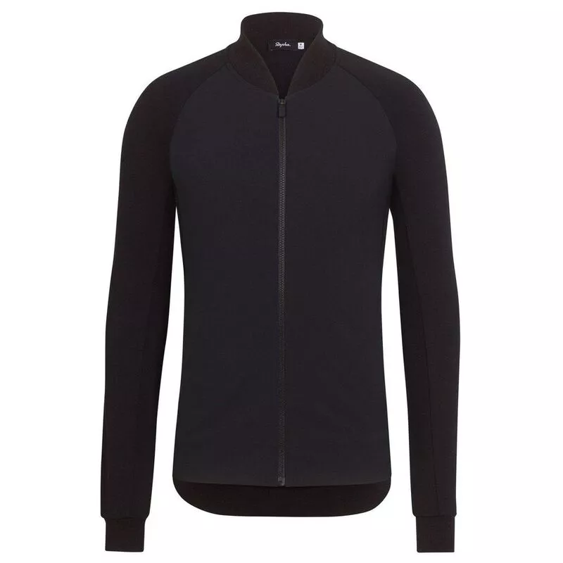 Rapha Mens Track Jacket Black Sportpursuit