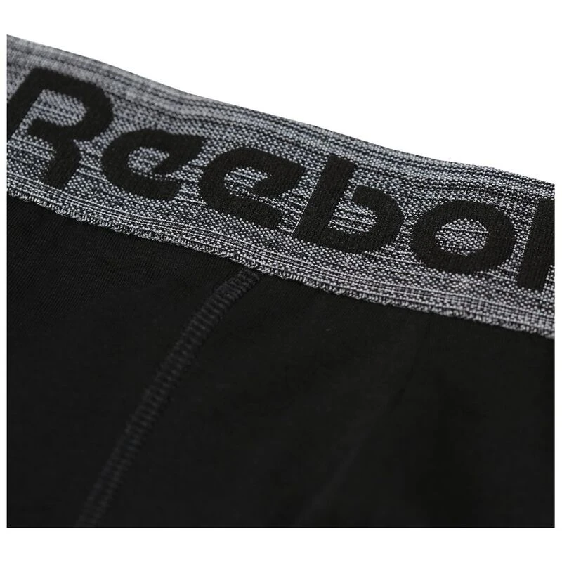 Reebok Mens Sports Underwear (Pack of 3 - Black)