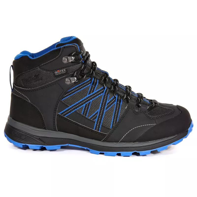 Regatta Mens Samaris Mid II Boots Ash Oxford Blue Sportpursuit