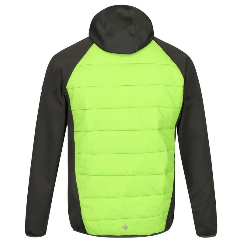 Regatta Mens Andreson IV Hybrid Jacket Bayleaf Lime Green Sportpur