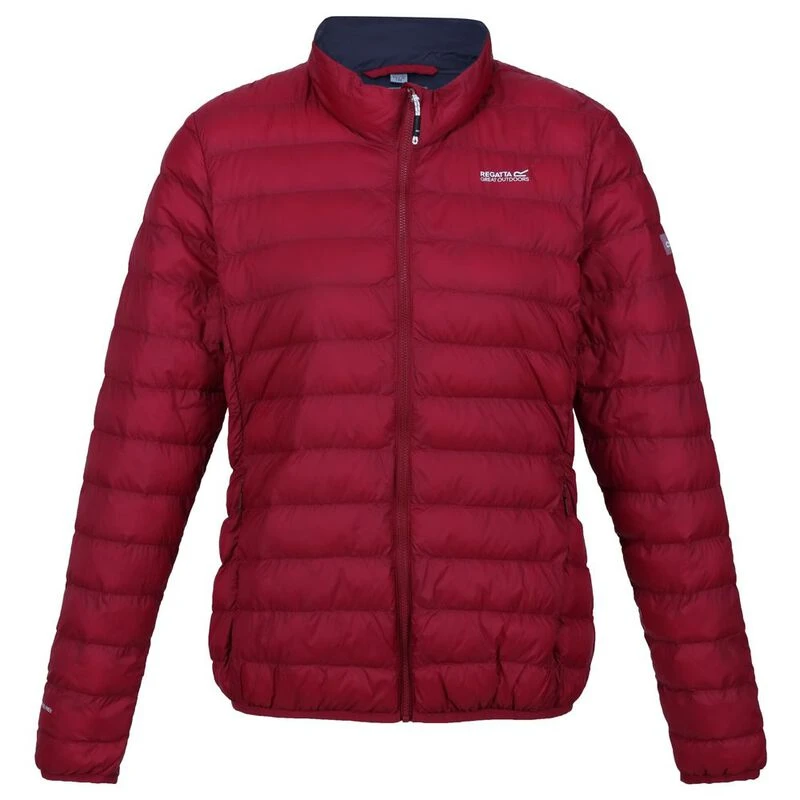 Regatta Womens Hillpack Jacket Rumba Red Seal Grey Sportpursuit