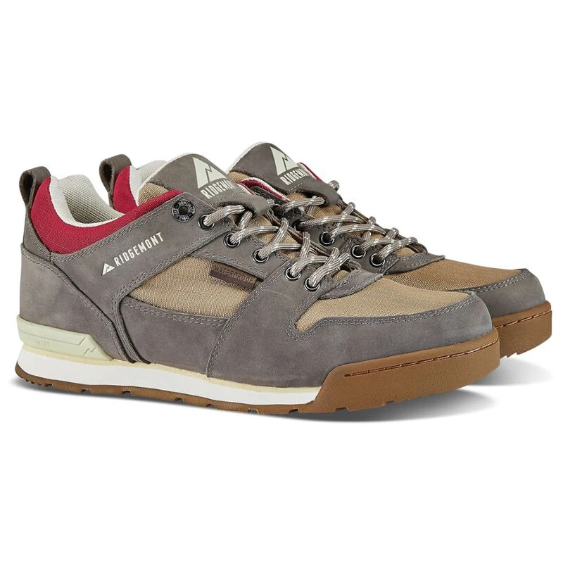 Ridgemont Mens Monty Lo Casual Shoes Nut Cement Sportpursuit