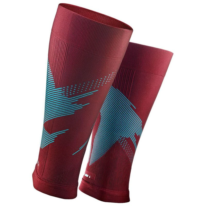 Rockay Blaze Compression Calf Sleeve Bordeaux Blue Sportpursuit