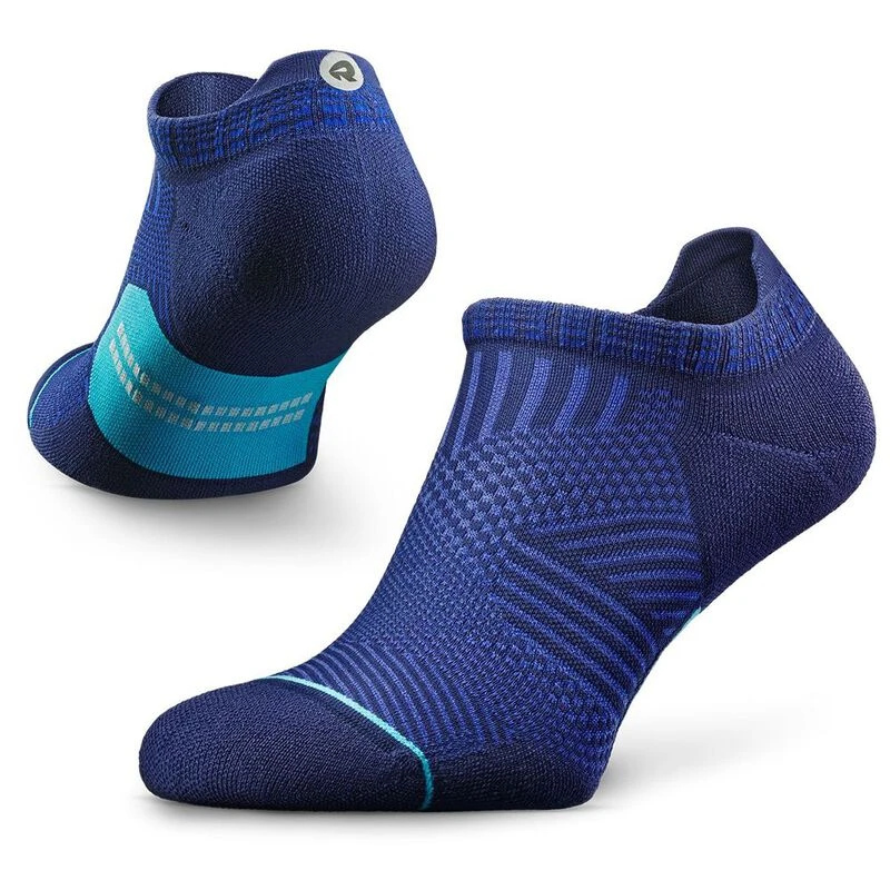 Rockay Accelerate Max Cushion Run Socks Navy Blue Sportpursuit