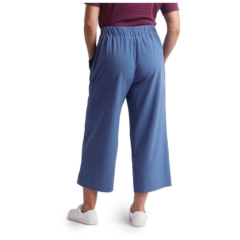 Rohan Womens Voyager Capri Length Capris Heather Blue Marl Sport