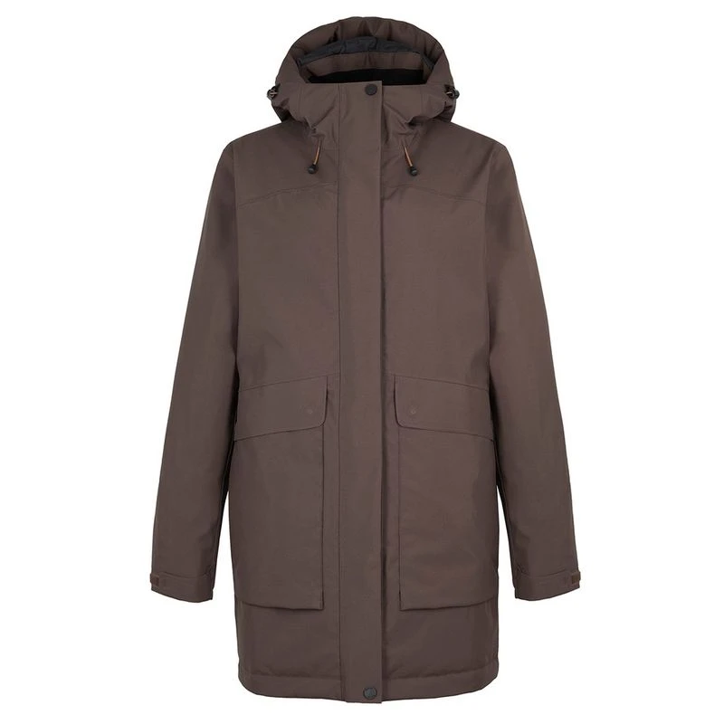 Rohan Womens Aran Jacket Deep Oak Brown Sportpursuit