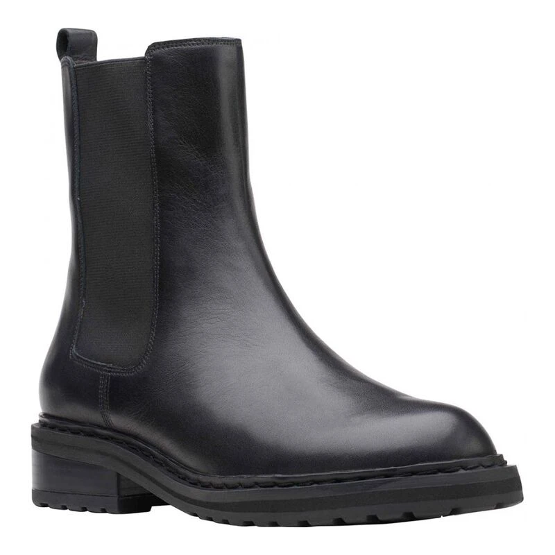 Clarks chelsea boots black online