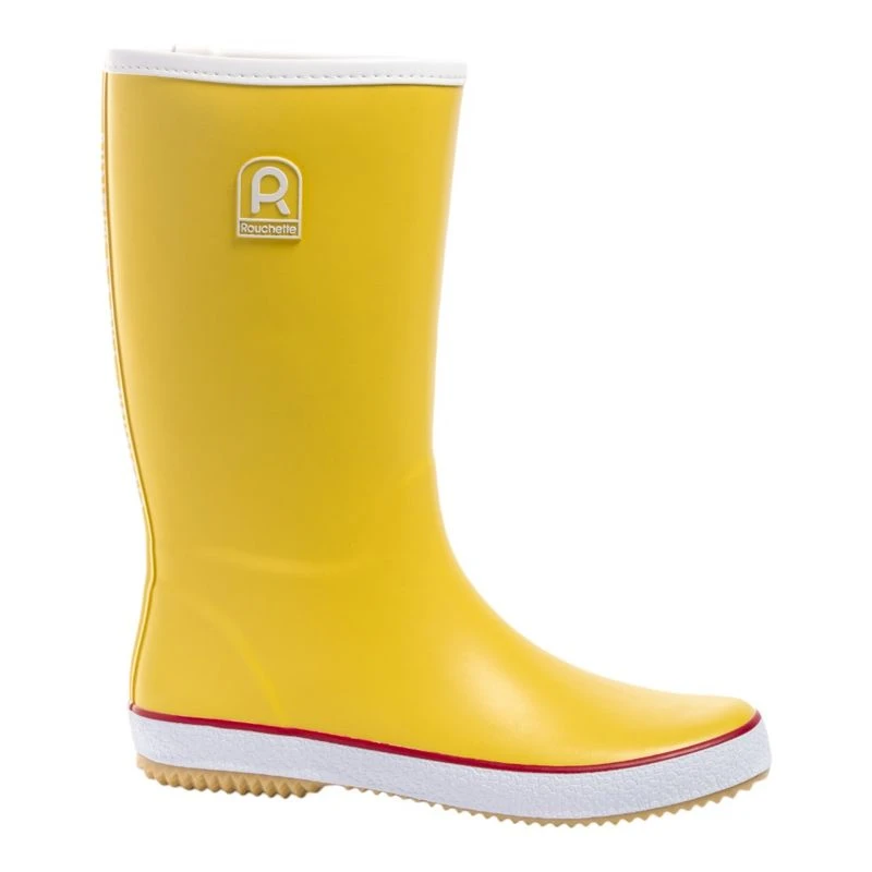 Rouchette Womens Cap Rubber Boots Yellow Sportpursuit