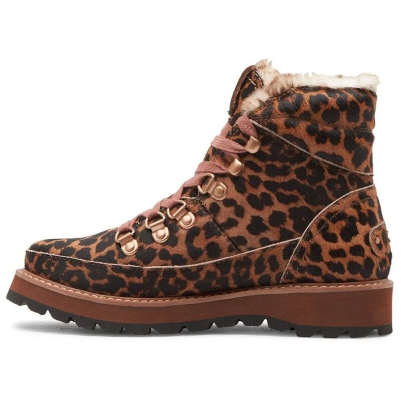 Roxy Womens Sadie Ankle Boots Cheetah Print Sportpursuit