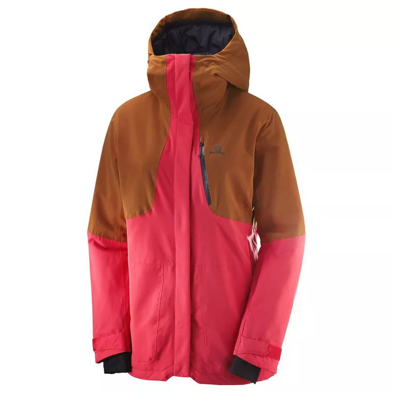 Salomon QST Snow Pants Pink