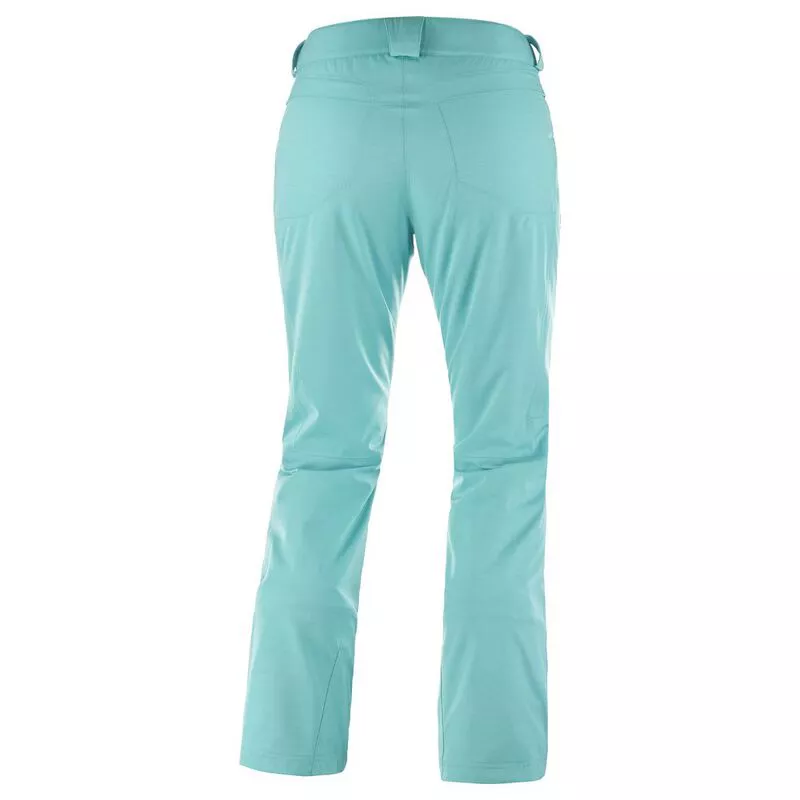 Women's Ski Salopette Trousers FR900 - Light Blue WEDZE