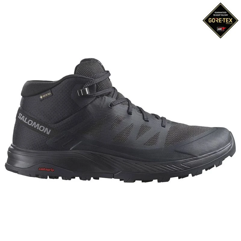 Salomon Scarpe da escursionismo Outrise Mid Gore Tex Uomo Nero pri