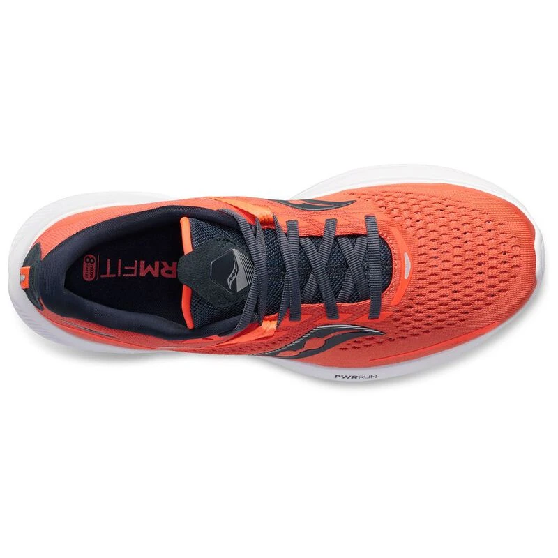 Saucony Womens Ride 15 Running Shoes Vizired Night Sportpursuit