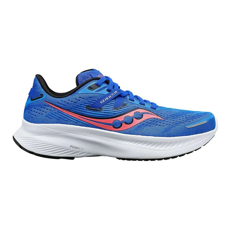 Saucony Womens Guide 16 Running Shoes Blue Sportpursuit