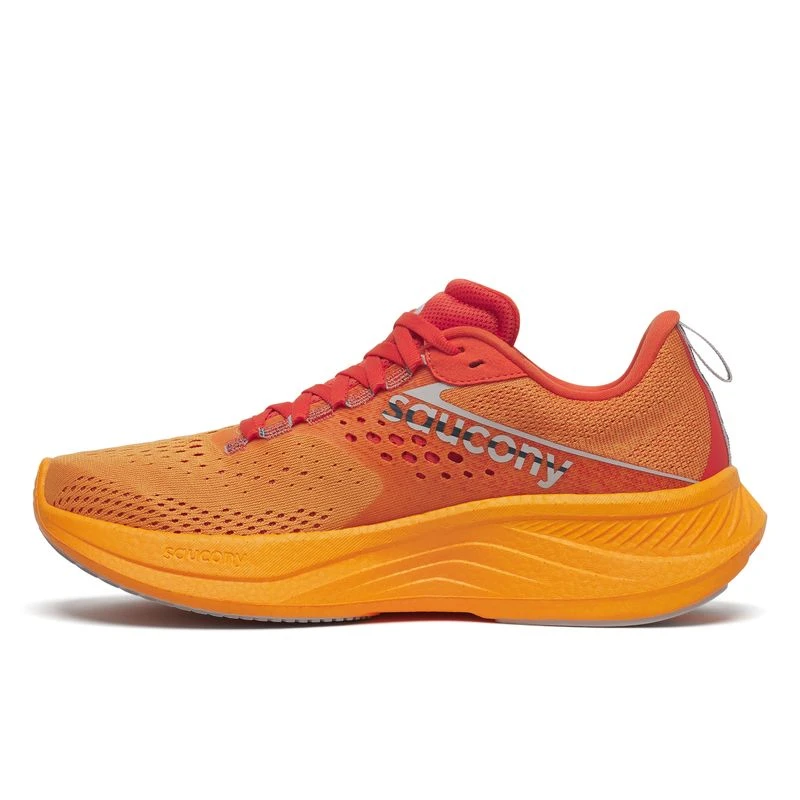 Saucony orange womens running shoes discount