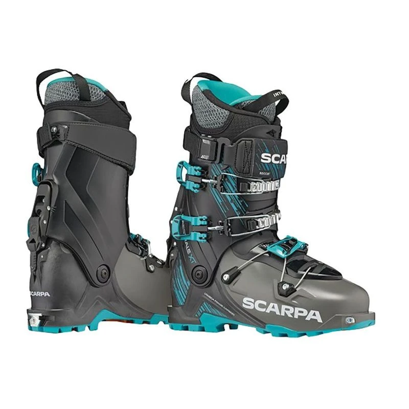 Scarpa Maestrale XT Ski Boots Anthracite Azure Sportpursuit