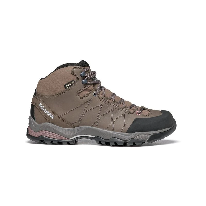 Scarpa Womens Moraine Plus Mid GTX Hiking Boots Charcoal DarkPlum