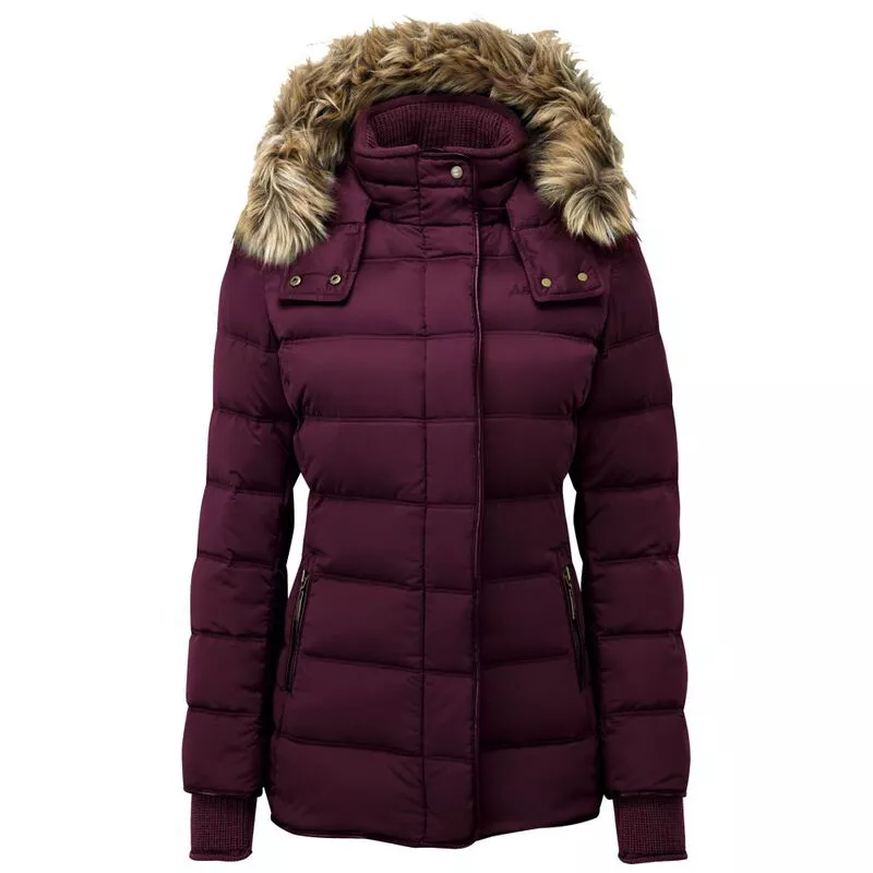 Schoffel Womens Kensington Down Jacket Fig Sportpursuit