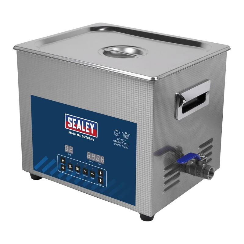 Sealey Ultrasonic Parts Cleaning Tank (9L)