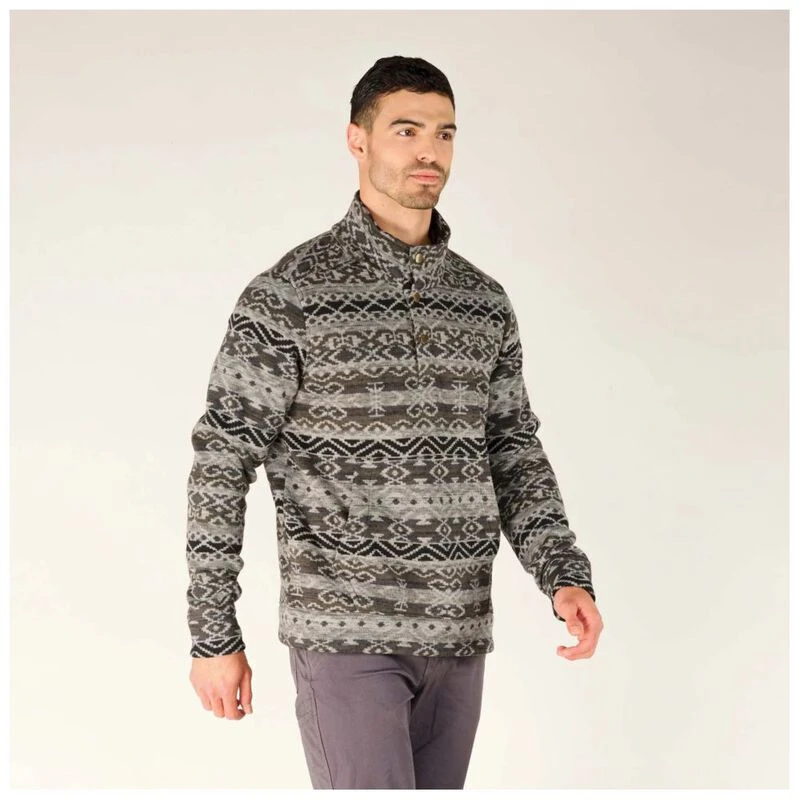 Sherpa Mens Bhutan Fleece Pullover Monsoon Sportpursuit