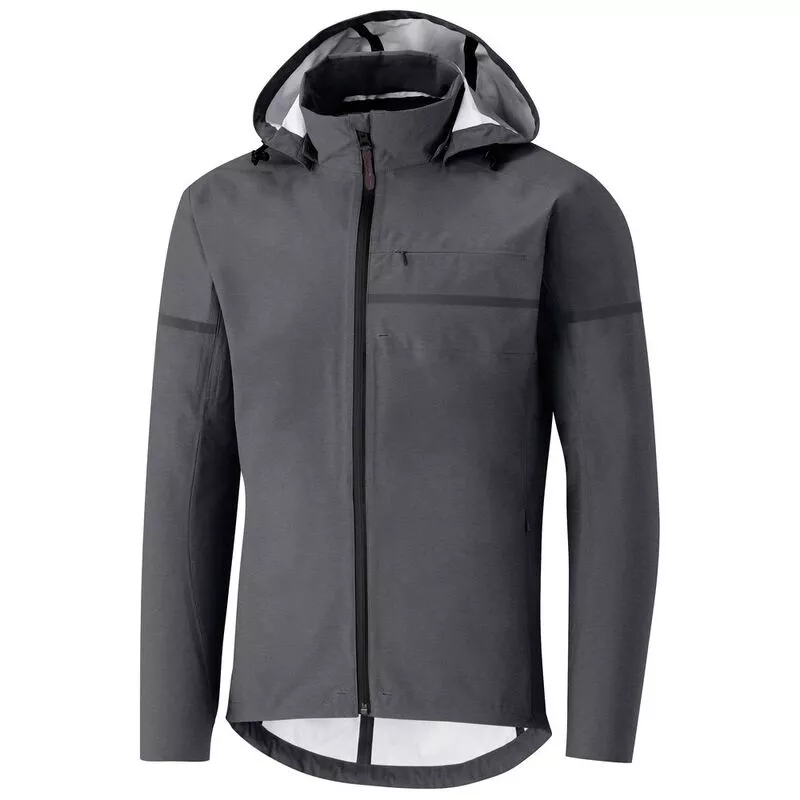 Shimano Mens Transit Hardshell Jacket (Grey)