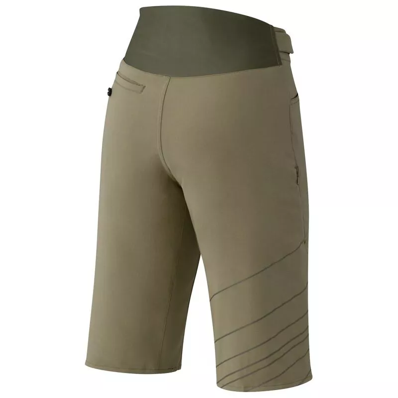 Shimano Womens Trail Shorts Dusky Green Sportpursuit