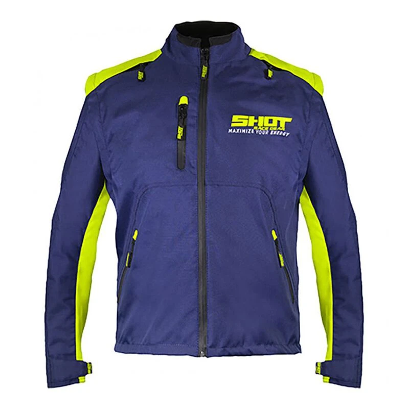 Shot Contact Jacket (Blue/Neon Yellow)