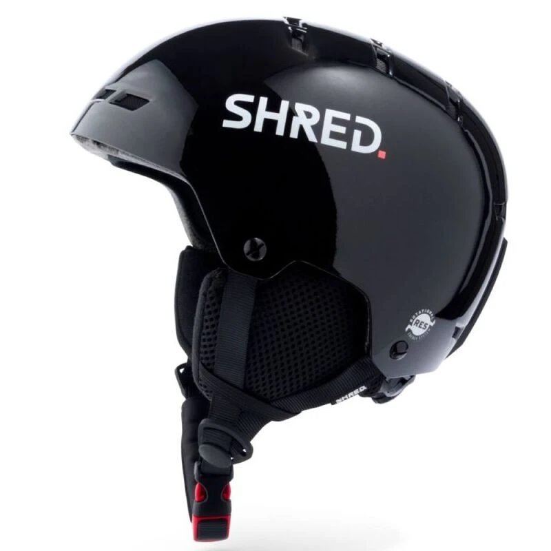 Shred Totality Ski & Snowboarding Helmet (Black)