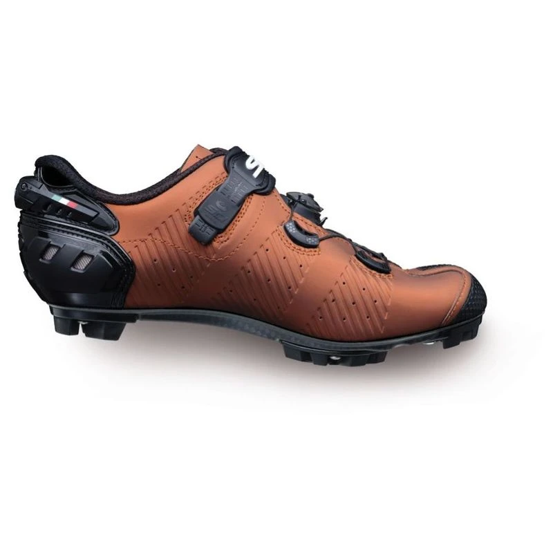 Orange sidi cycling shoes shop