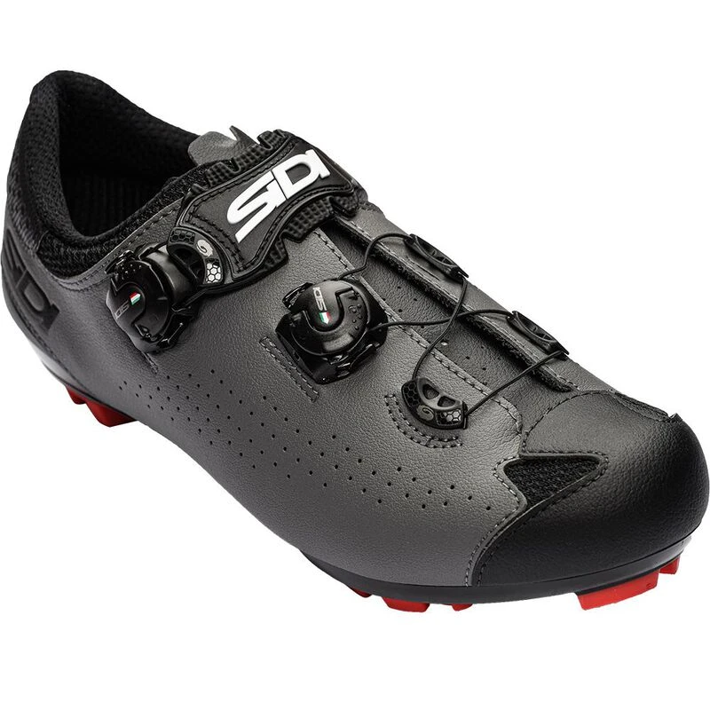 Sidi Eagle 10 Mega Cycling Shoes Black Grey Black Sportpursuit