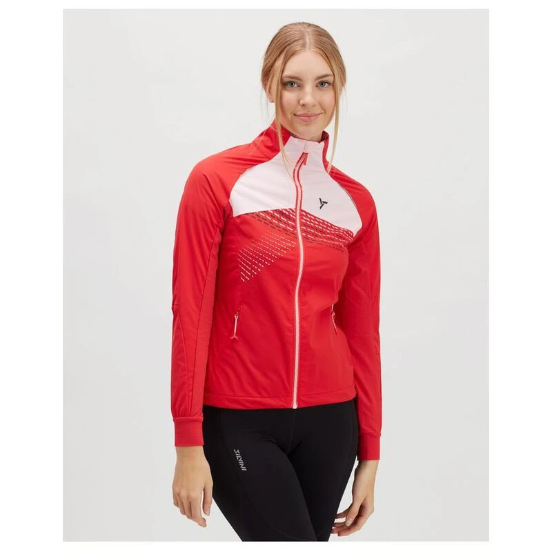 Silvini Womens Serrone Jacket (Ruby/Blush) | Sportpursuit.com