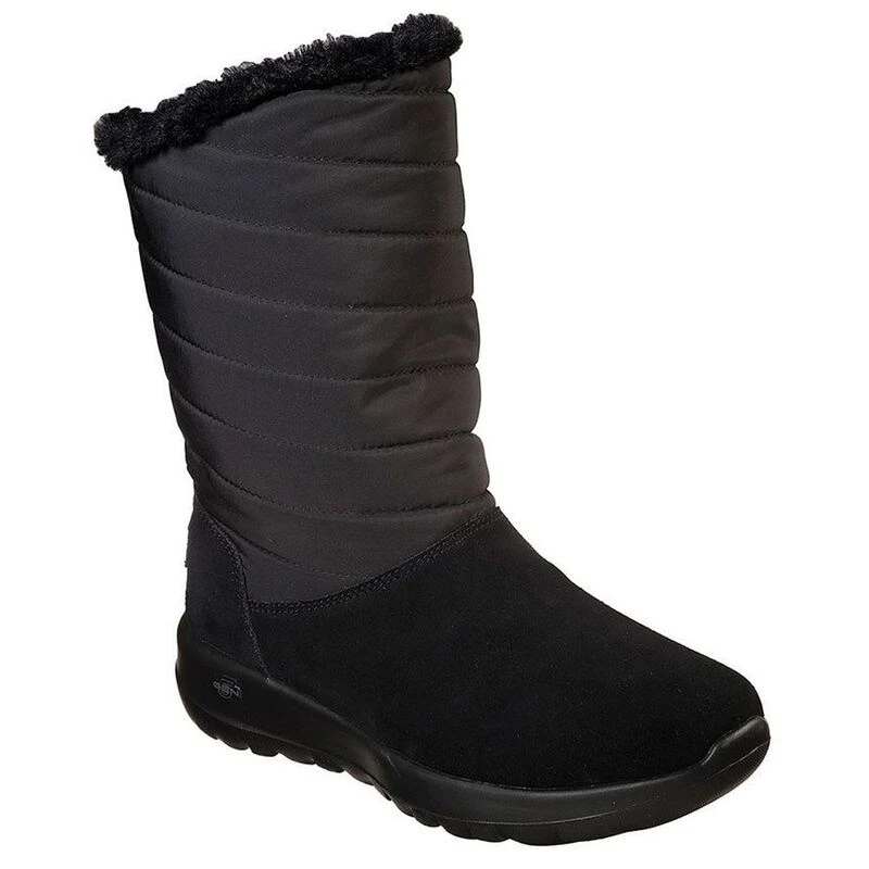 Skechers Womens On The Go Joy Blizz Boots Black Sportpursuit
