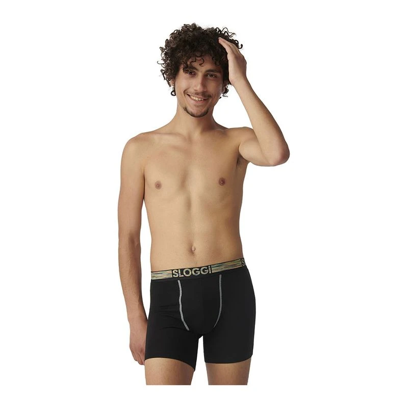 Sloggi Sous vetements Go ABC Natural Homme Noir privatesportshop.f