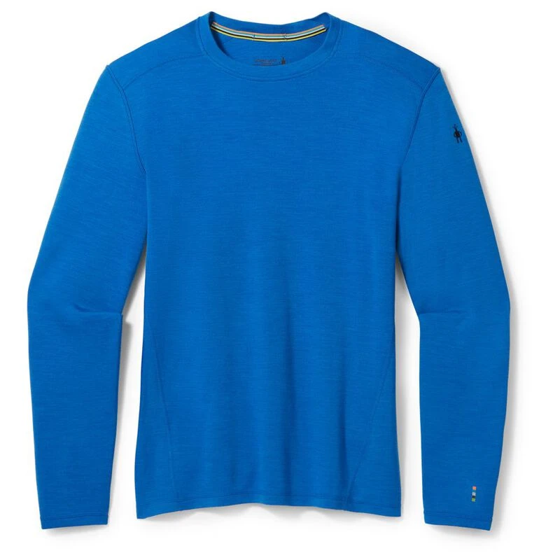 Smartwool Mens Classic Thermal Pullover (Laguna Blue Heather) | Sportp