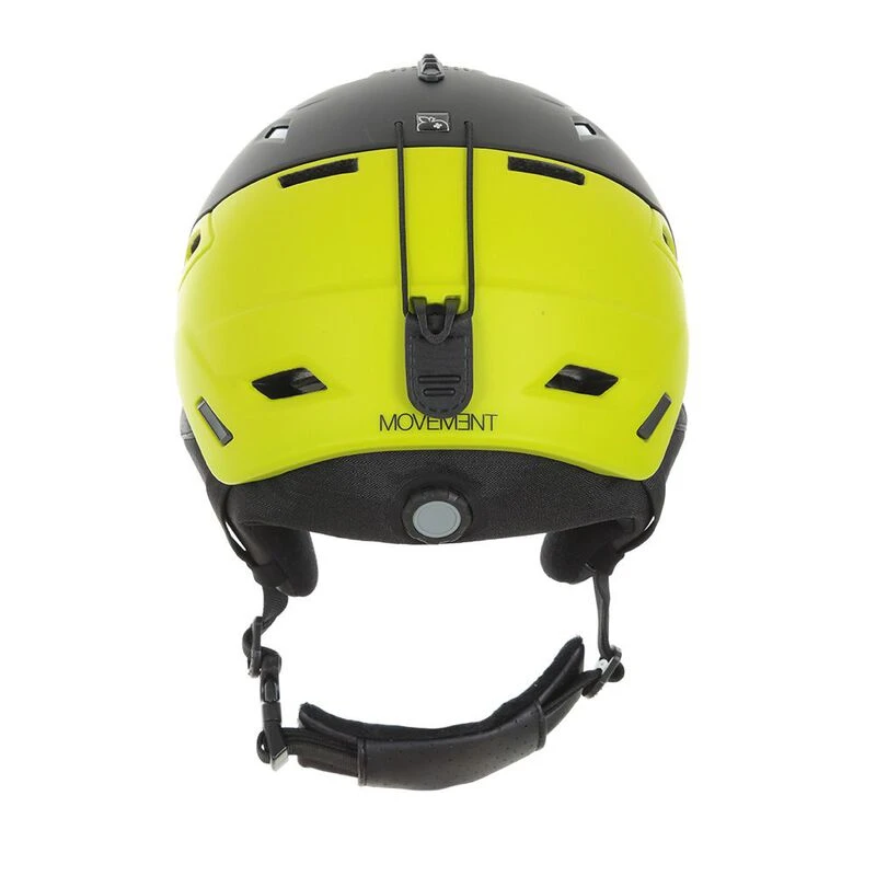 Movement Mens Visionar 22/23 Ski & Snowboarding Helmet (Black/Lime)