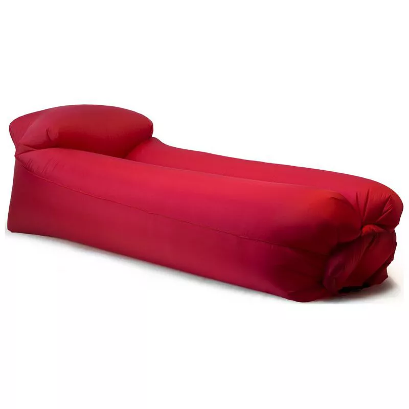 Softybag Inflatable Polyester Lounge Chair Chilli Red Sportpursuit