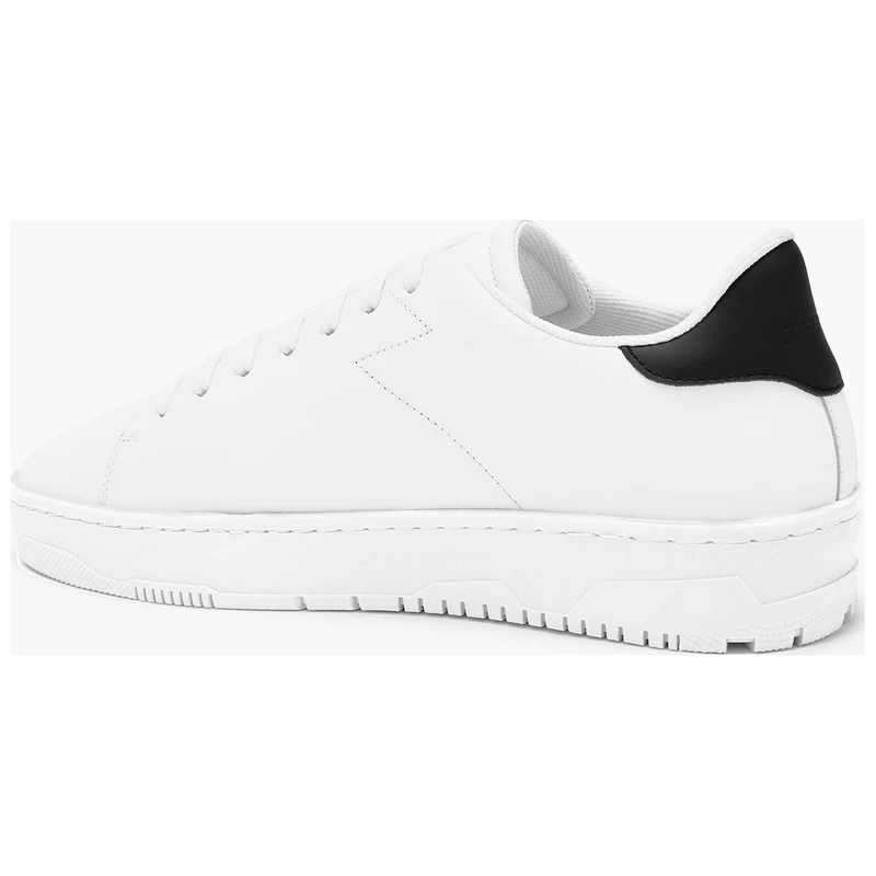 Soho Grit Mens Baxter Shoes (White/Black)