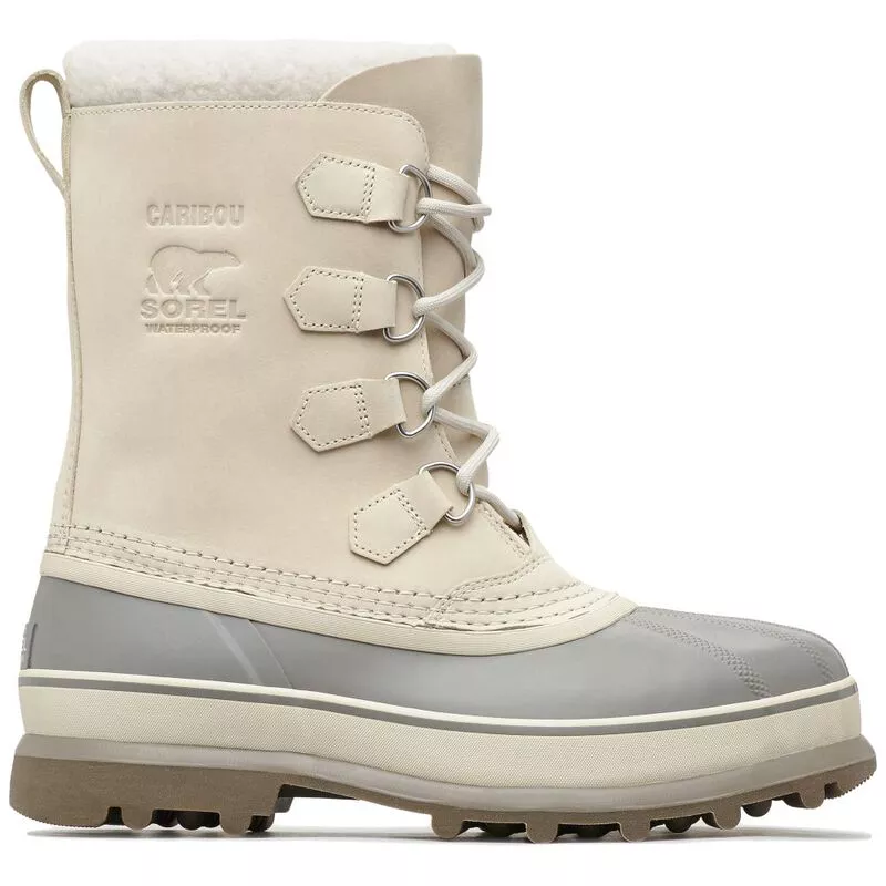Sorel Mens Caribou Boots Oatmeal Quarry Sportpursuit