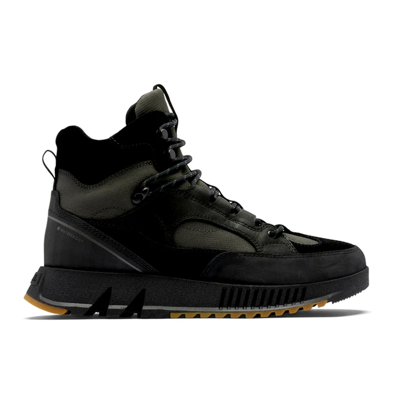 Sorel Mens Mac Hill Lite Trace Snow Boots Black Sportpursuit