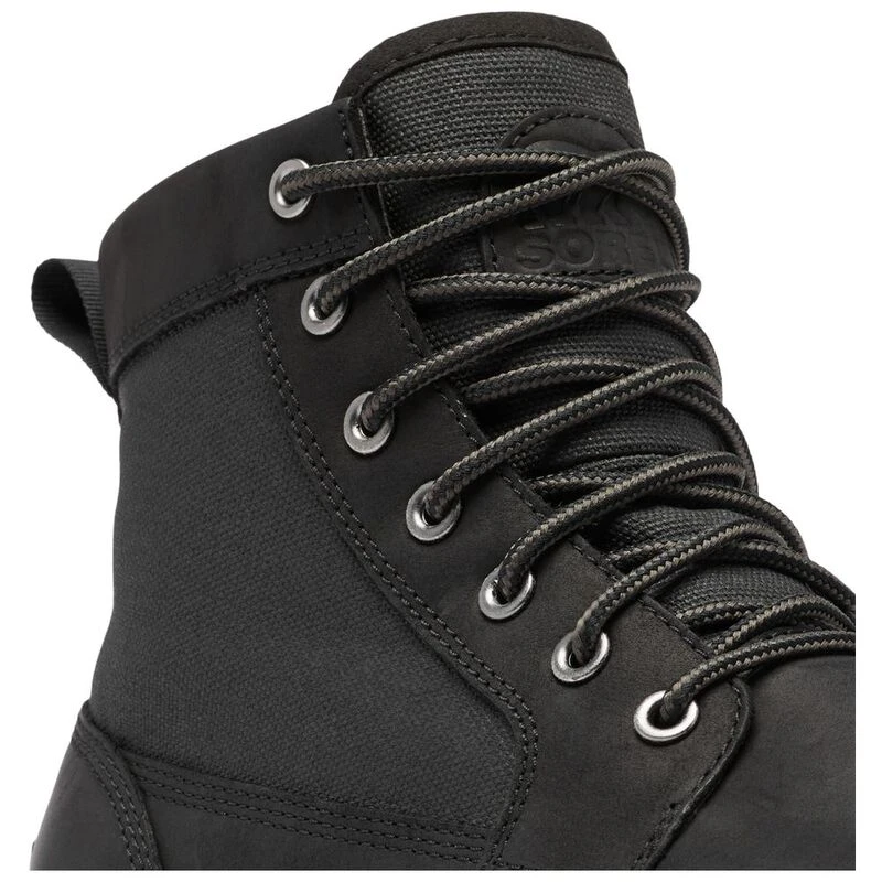 Sorel Mens Madson Ii Field WP Casual Boots Black Jet Sportpursuit