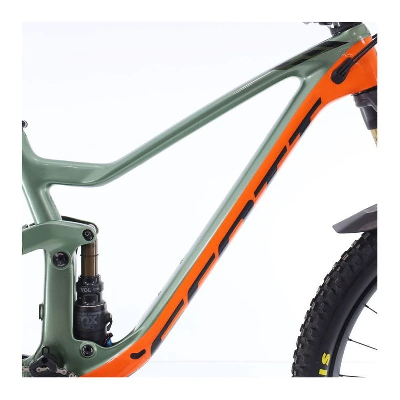 Scott Genius 30 Carbone GX Full Suspension Mountain Bike Green Orange
