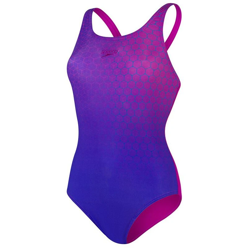 Speedo hot sale purple swimsuit